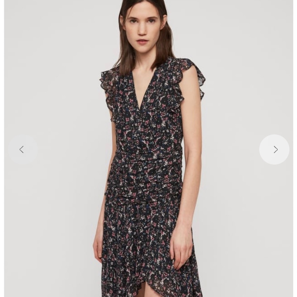 AllSaints Caris Stretch Dress, Size 4